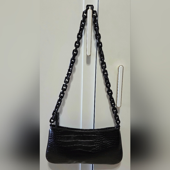 Aldo Griregann Small Shoulder Bag Chain Strap Purse - Picture 7 of 14